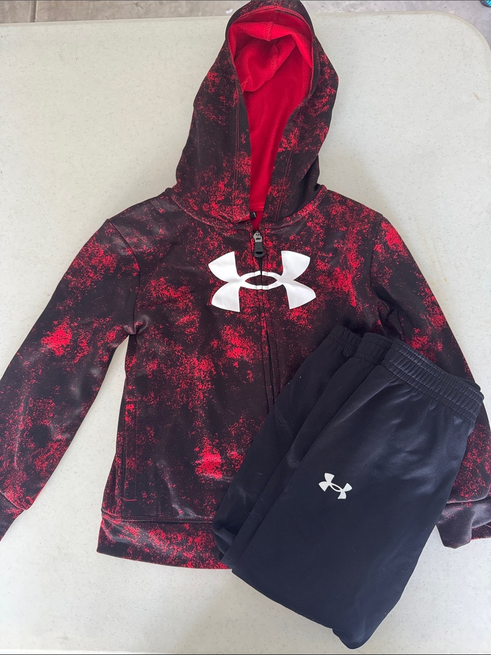 Underarmour jacket and sweats